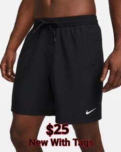 Nike Men's 7" Black Dri-FIT Challenger 2-in-1 Size XL Running Shorts DV9357-010
