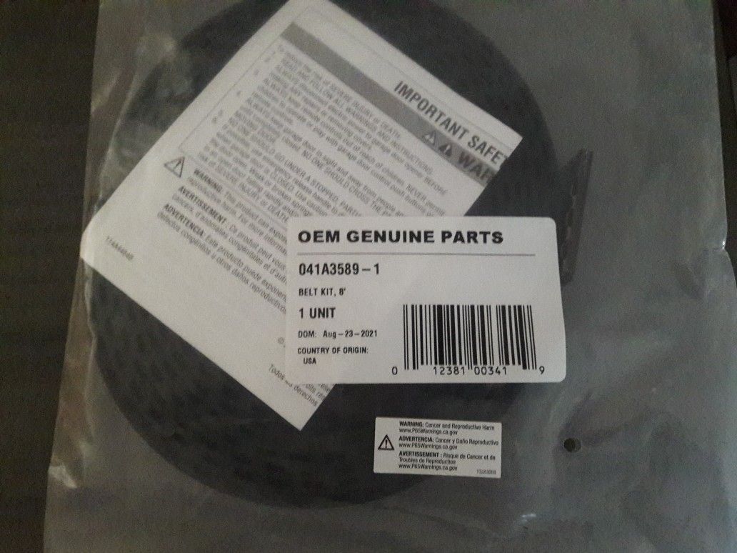 041A3589-1 Liftmaster Belt Kit 8'