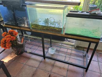 125 Gallon Metal Stand