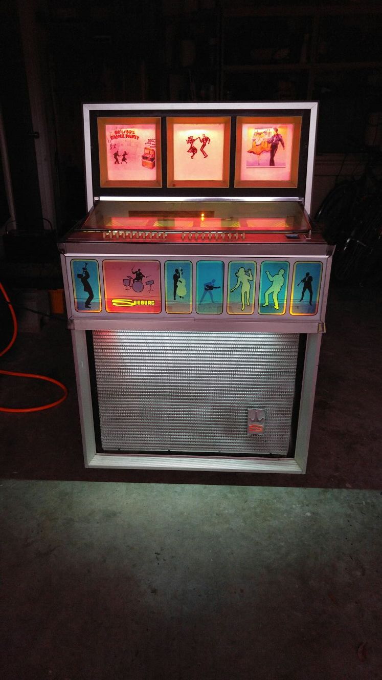 1967 seeburg S100 phonoJet jukebox