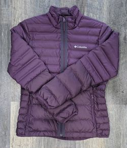 Women's Columbia 650 Fill Down Full Zip Puffer Coat Jacket Size Medium