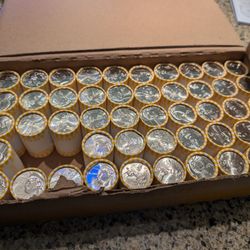 Uncirculated Cinquentenial Half Dollar Rolls