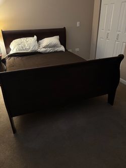Queen bed frame