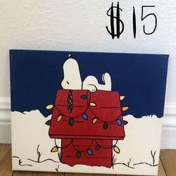 Snoopy Christmas Art