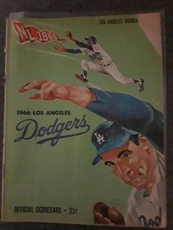 Rare L.A. DODGERS programs