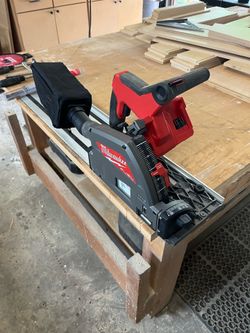 Milwaukee plunge track saw