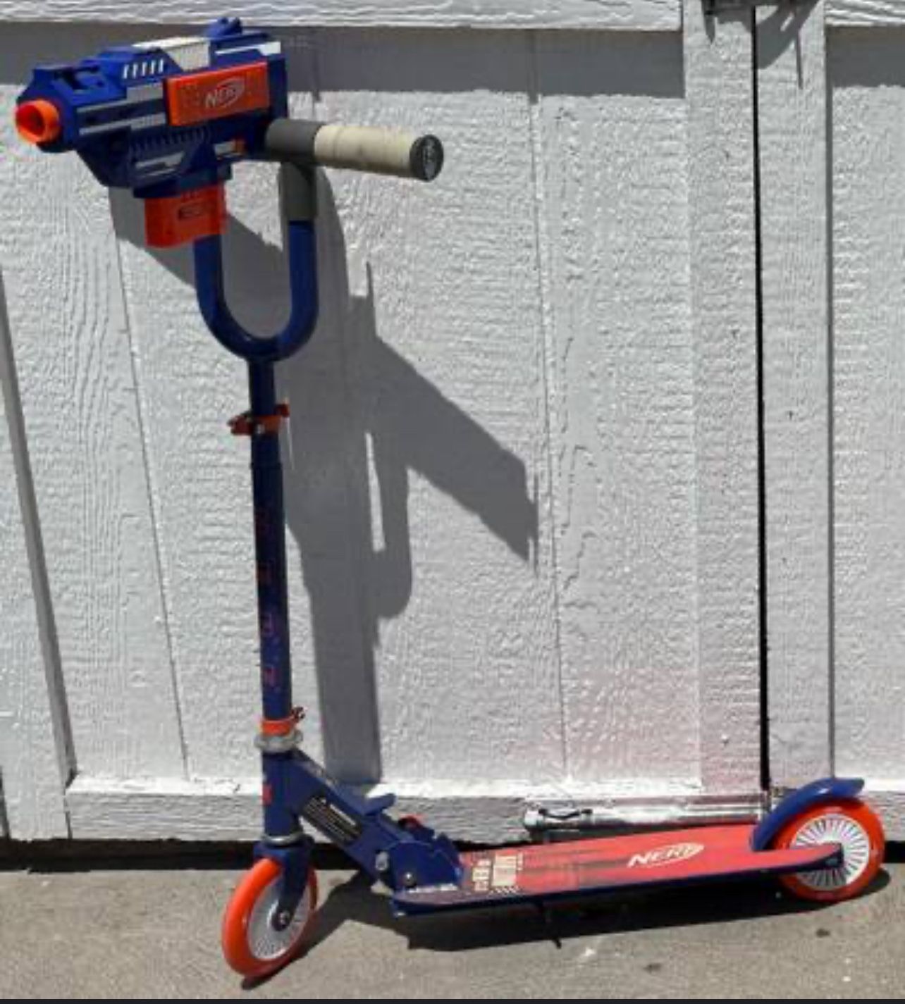 Nerf Blaster Scooter 2.0, Shoots Nerf Darts, Outdoor Fun, Boys And Girls 8+