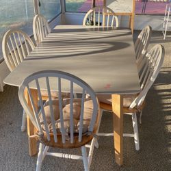Dining Table With Six Chairs