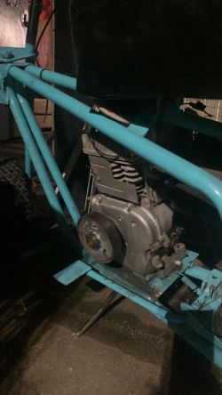 Gas powered mini motorbike
