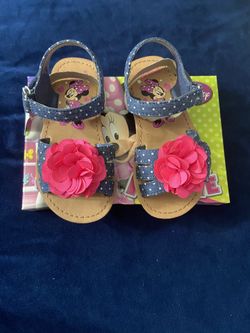 Minnie Sandals Size 8 Girls