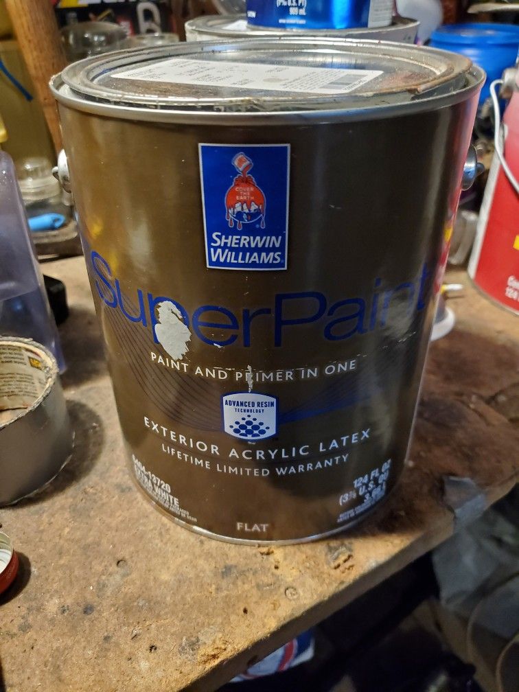 Sherwin-Williams Exterior Acrylic Latex Flat Gray