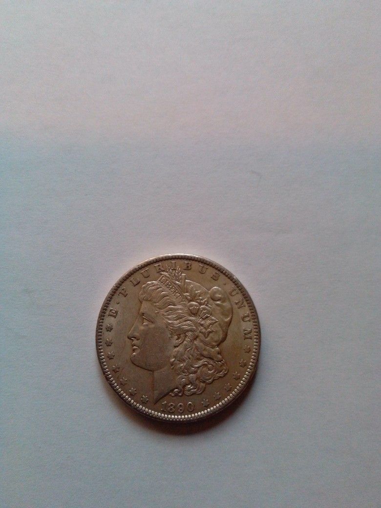 1890 Morgan Silver Dollar $47