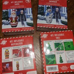 Christmas Inflatables And Decorations 