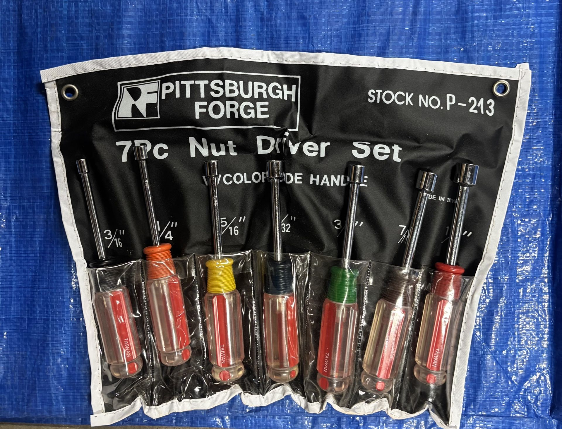 Pittsburgh Forge 7 Pc. Nut Driver Set.