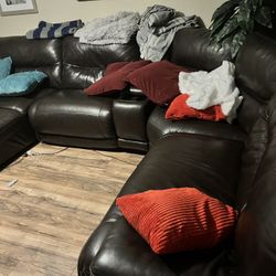 leather couch