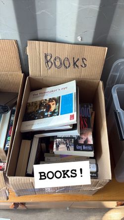 Books DVDs CDs VHS records