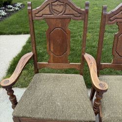 Antique Wooden Chairs