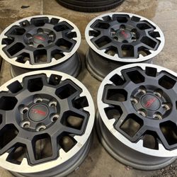 Set Of Four (4) TRD 17x7.5 Wheels For 2024-2025 Toyota Tacoma 11376188
