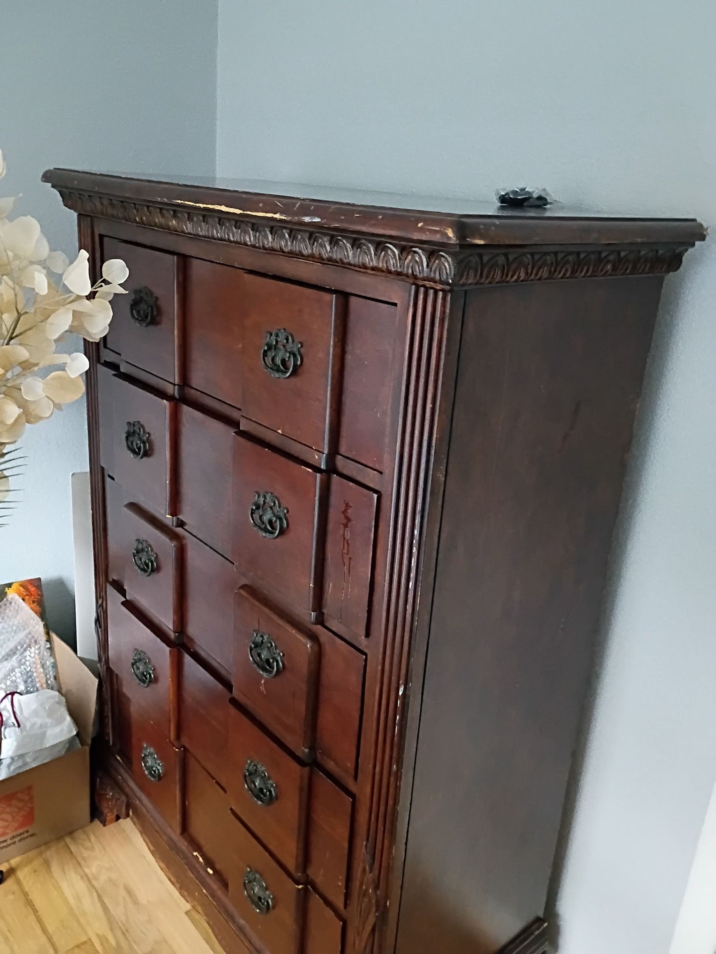 Antique wooden dresser