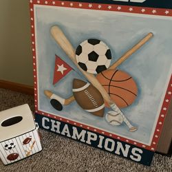 Sports Theme For Kids Bedroom