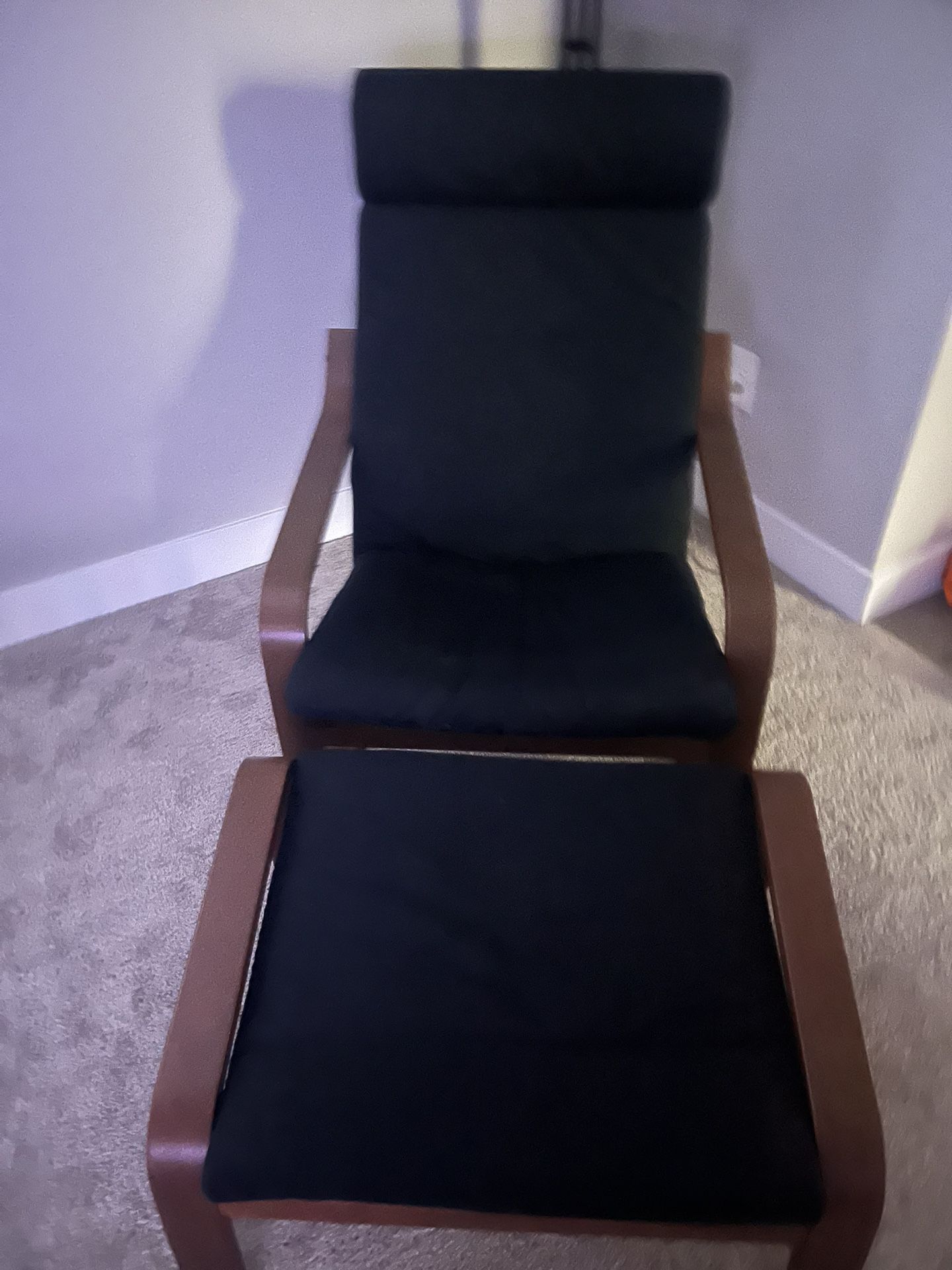 Chair & Ottoman