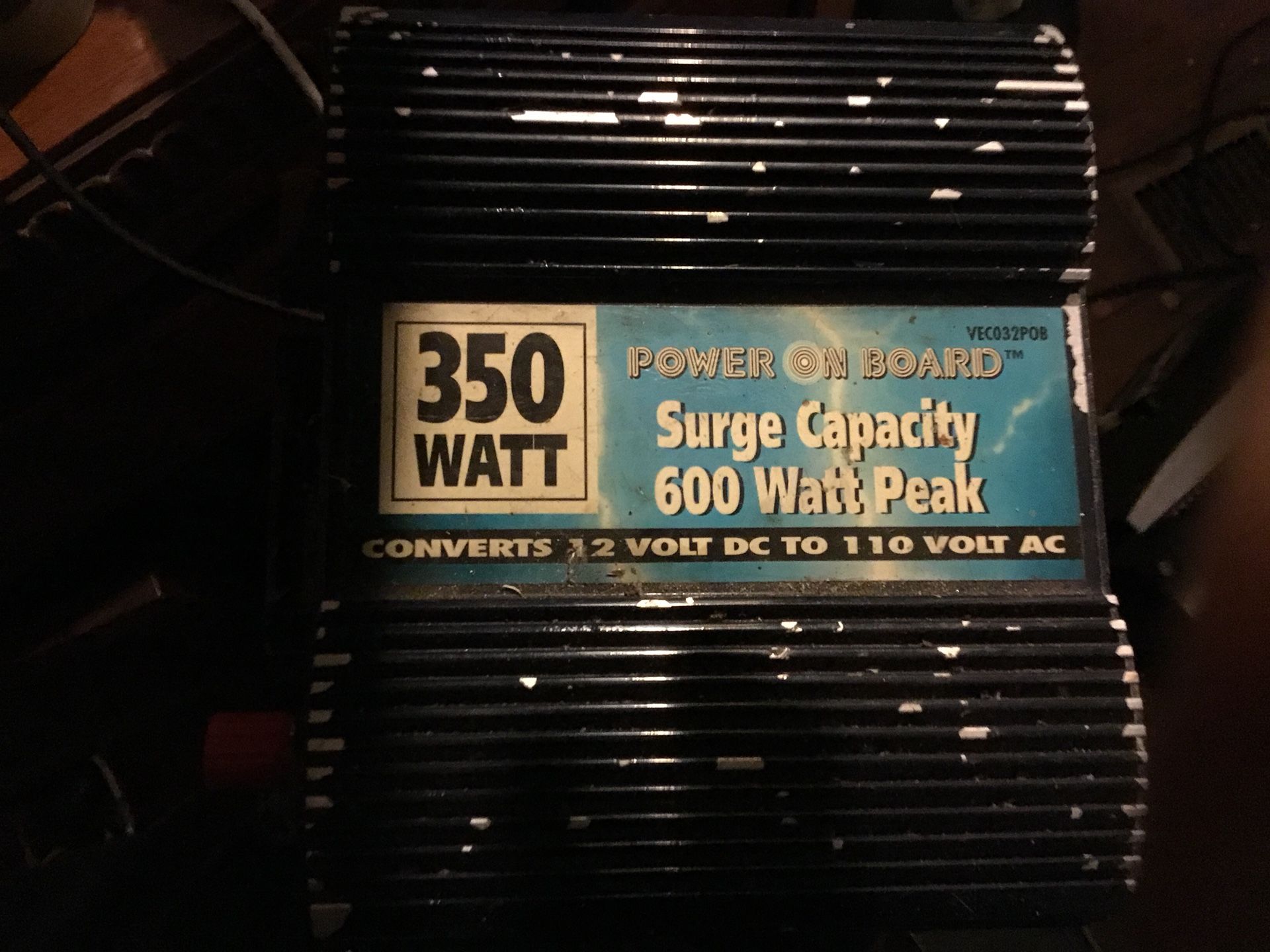 350w Inverter convert 12v d. (Car) to House 110v