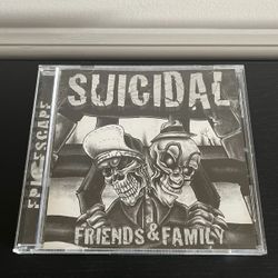 Mike Muir Signed Suicidal Tendencies Friends Family Epic Escape CD 1997 Rare