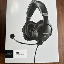Bose A30 Aviation Headset with Bluetooth New