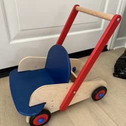 Baby Walker Wagon Wood