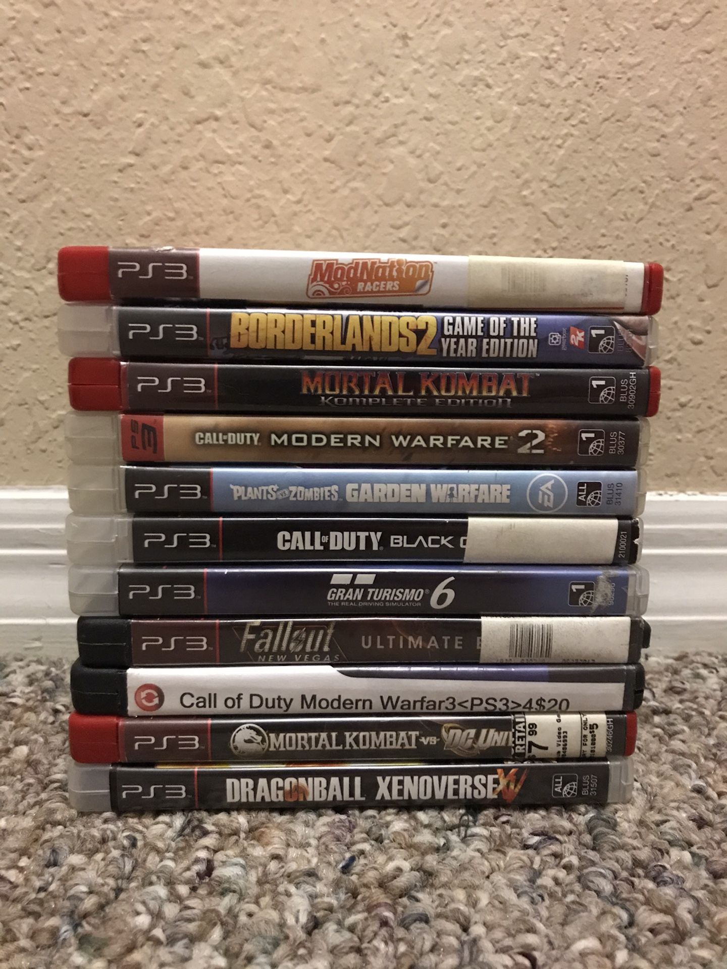 11 PS3 Games!!! In PERFECT CONDITION!! 30 dollars!! Pickup only!!!