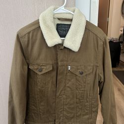 Levi’s Olive Green Jacket XS