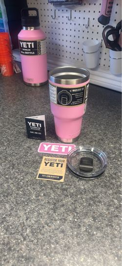 YETI Rambler Tumbler with MagSlider Lid – Pink