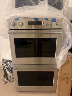 GE Monogram Stainless Steel Double Wall Oven – Excellent Condition