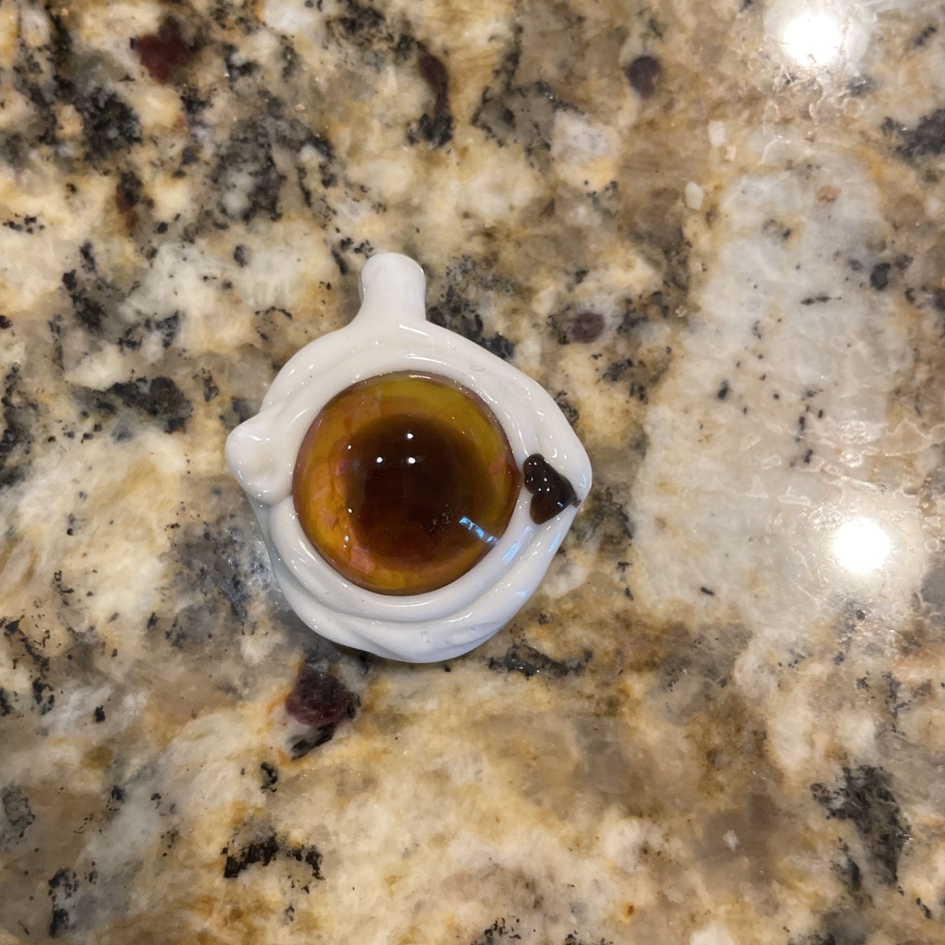 Glass Eagle Eye Pendant Trade Up