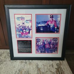 JEFF GORDON # 24 Nascar Black Framed Limited Edition  1024