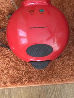 Hamilton Beach Red Electric Quesadilla Maker