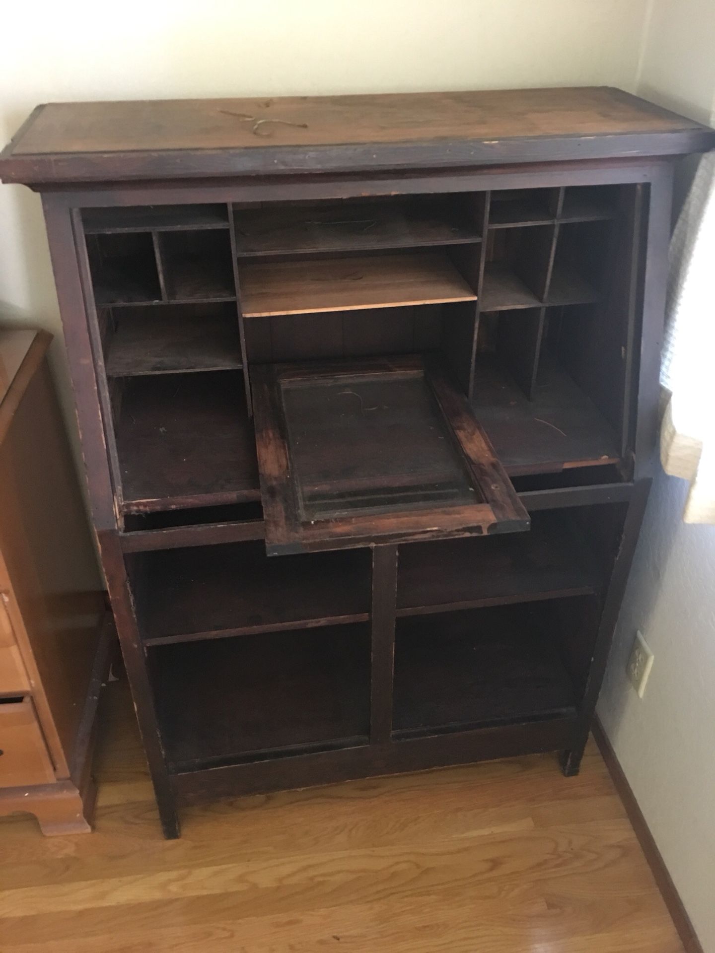 Antique Wood Desk