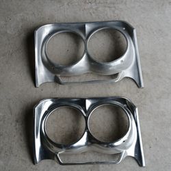 1962 Chevy Impala Head Light Bezels 
