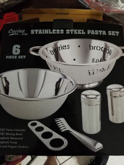 Stainless steel pasta kit