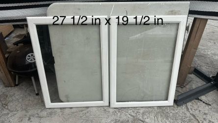 Glass doors