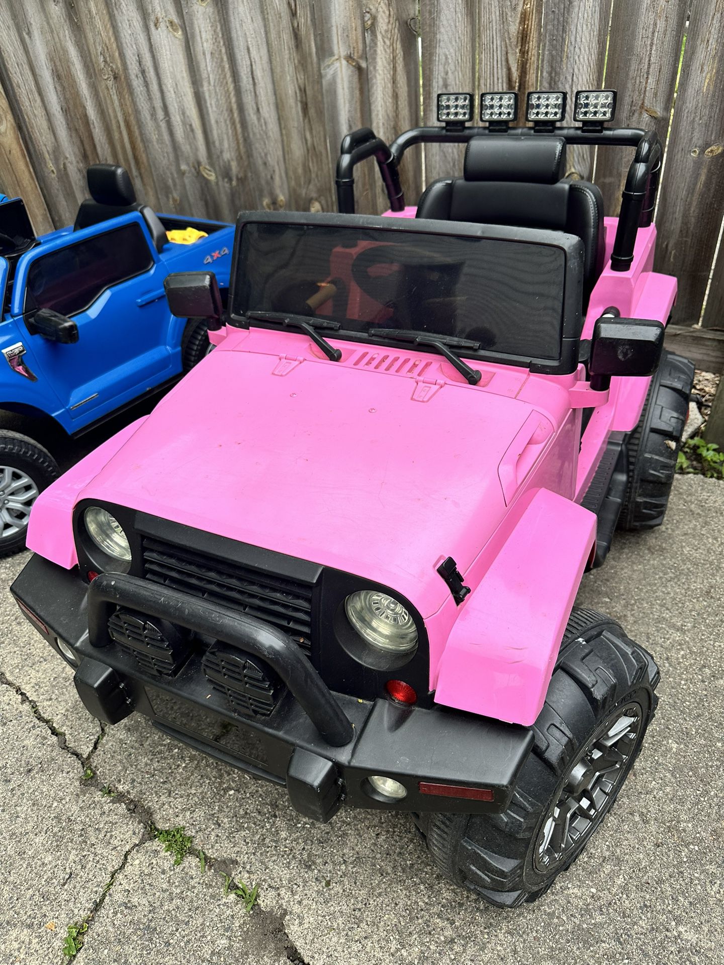 USED Pink Car For Toddler 