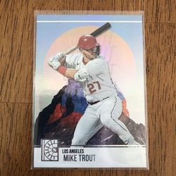 Mike Trout Baseball Card