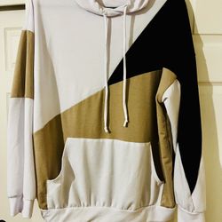 Fashion Nova Color Block Hoodie