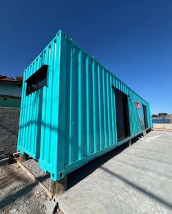 Modified Container house or office with Toilet