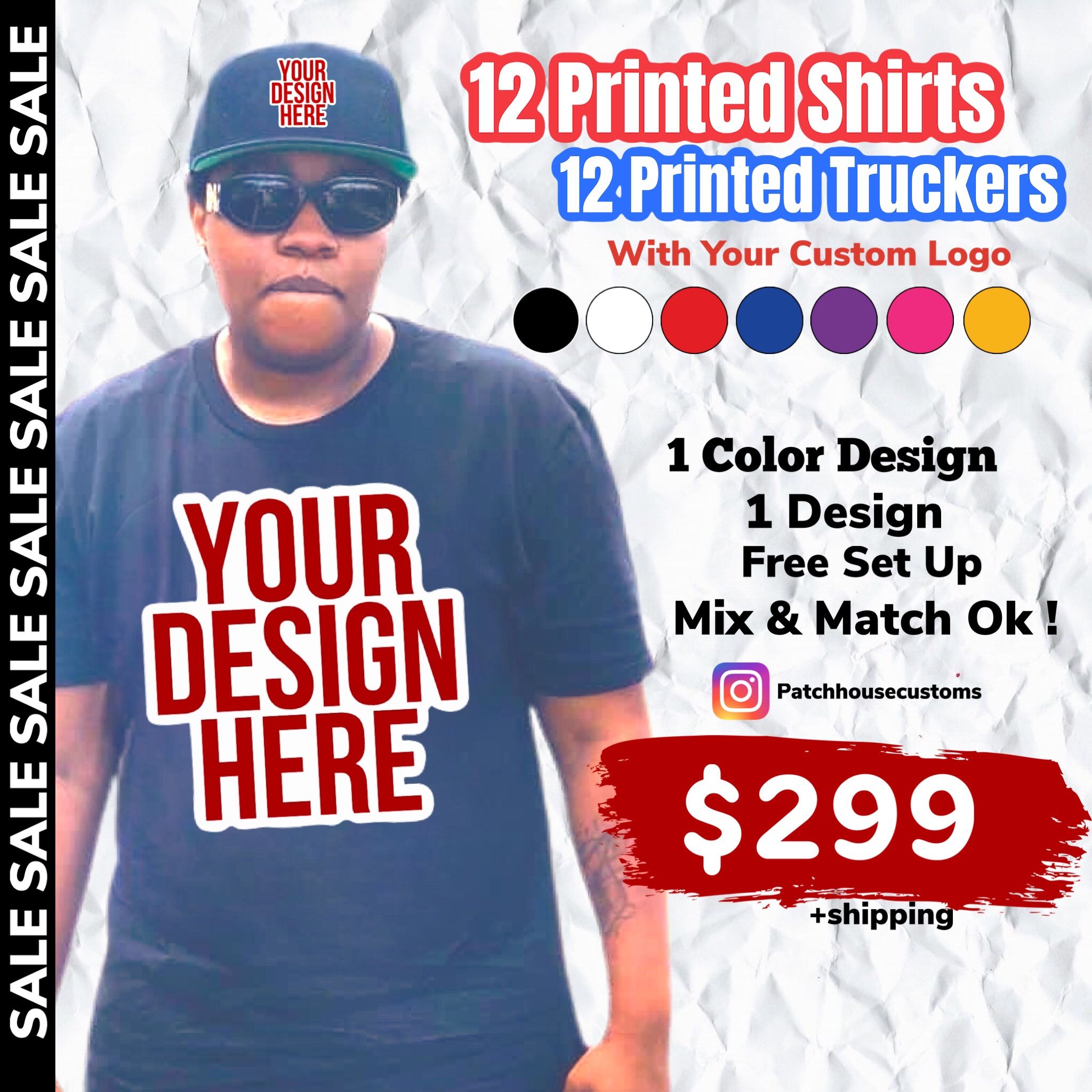 Custom Printed Merch