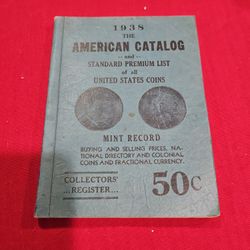 1938 Coin Catalog