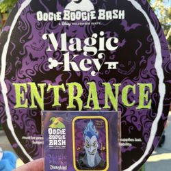 Oogie Boogie Bash 2024 Patch | Disneyland MAGIC KEY Limited Edition