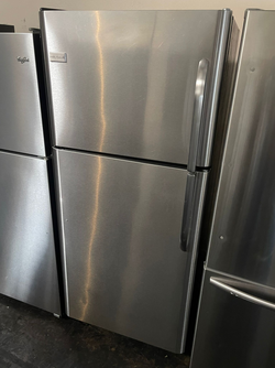 Frigidaire Top Mount Fridge Stainless Steel