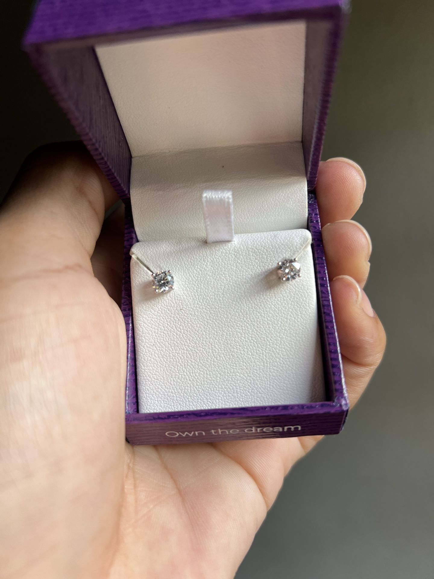 White Gold 14 2 Carat Earrings
