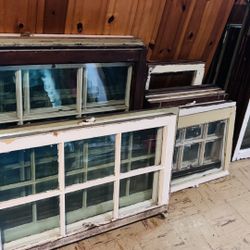 Assorted Single Pane Wood Windows (1915 Originals)